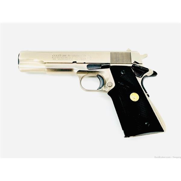 .45 ACP 1911 GOVERNMENT SERIES 70 1981 Colt Government Mark IV Series .45acp 5 inch " barrel