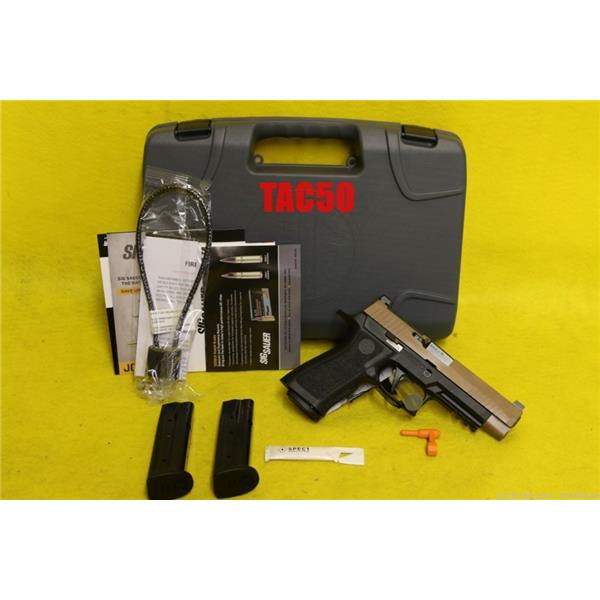 9mm Luger Sig Sauer P320 4.7in FDE/Black Pistol 17+1 Rounds X-VTAC 320XF-9-VTAC-R2