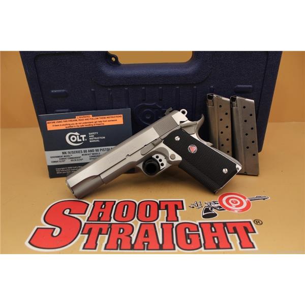 Colt 1911 Delta Elite w/Case 10MM 5" NoCCFees 5 inch " barrel