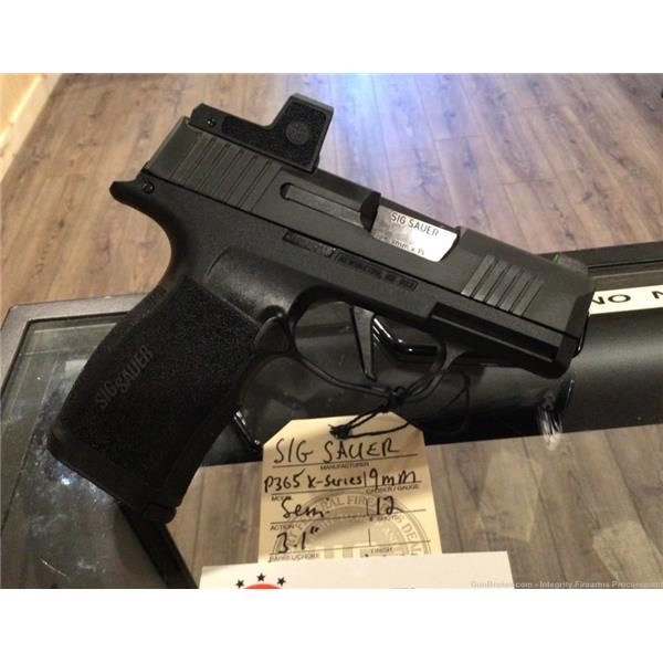 9mm Luger P365X SIG SAUER 365 X Series Romeo Zero 12 round Mags 365X-9-BXR3-RXZ 9MM