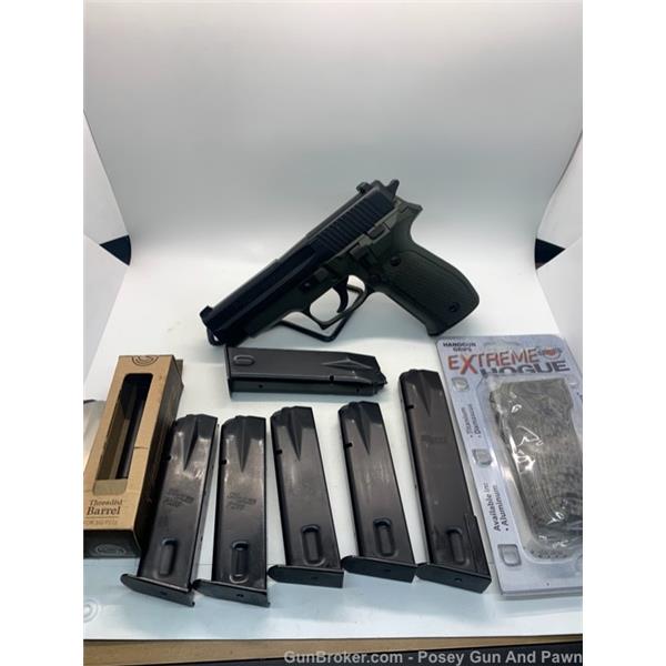 9mm Luger Sig Sauer Nice P226 226 Made In West Germany German SilencerCo Threaded 4 inch " barrel