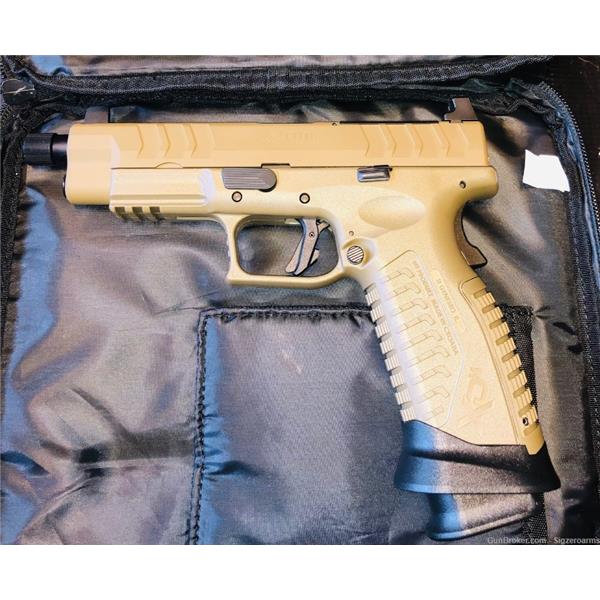 9mm Luger XD-M ELITE Springfield Armory XDM Elite FDE OSP W/ Threaded barrel 4 inch "