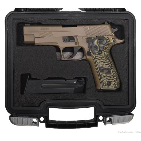 9mm Luger Sig Sauer P226R P226 Scorpion 226R-9-SCPN-CA California Okay