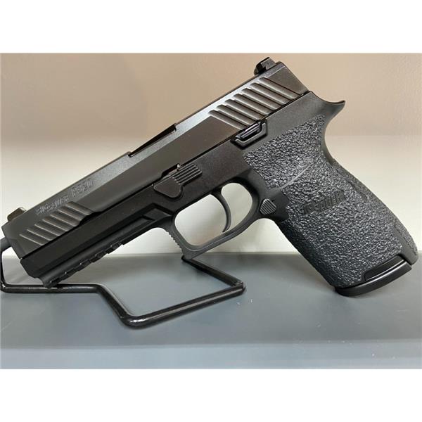 .45 ACP SIG SAUER P320 FULL-SIZE .45ACP NIGHT SIGHTS, SUPER NICE USED 5 inch " barrel 320F-45-BSS