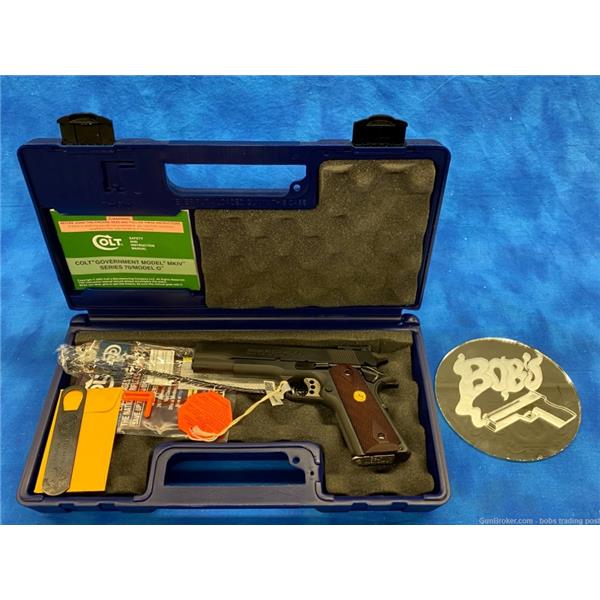 9mm Luger Colt 1911 Gold Cup National Match 9MM Pre CZ New 5 inch " barrel