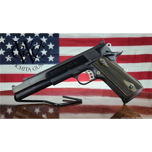 .45 ACP 1911 Gold Cup National Match Colt Series 80 MK IV w Compensated Barrel 45 5 inch " barrel