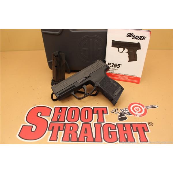 9mm Luger Sig Sauer P365 3" w/Box NoCCFees 3 inch " barrel
