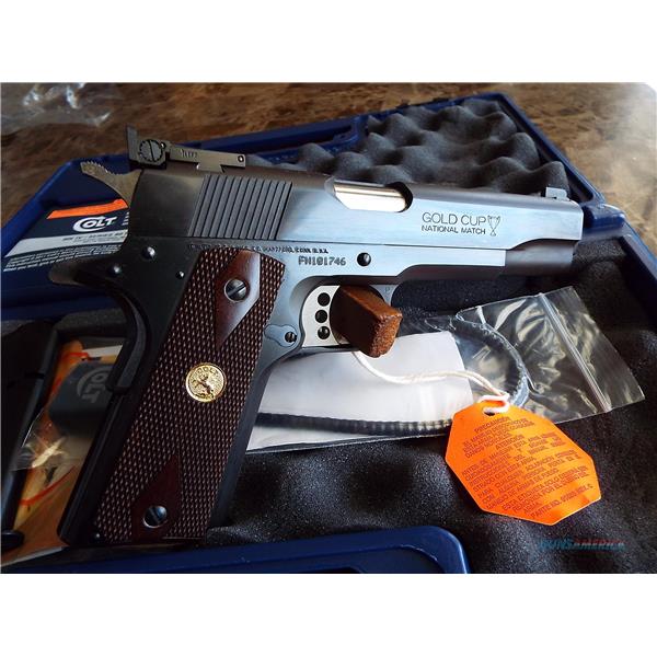 .45 ACP COLT MFG CO INC Colt 1911 Gold Cup National Match 45 New! LAYAWAY OPTION O5870NM 098289042439