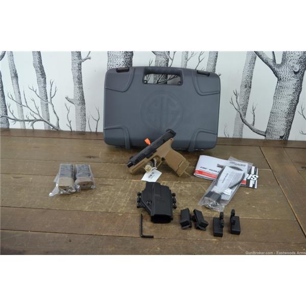9mm Luger P365 Tacpac Sig Sauer Two Tone Coyote NIB