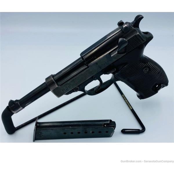 9mm Luger Walther Arms 'AC/41' Code P38 Semi Auto Pistol w/Holster