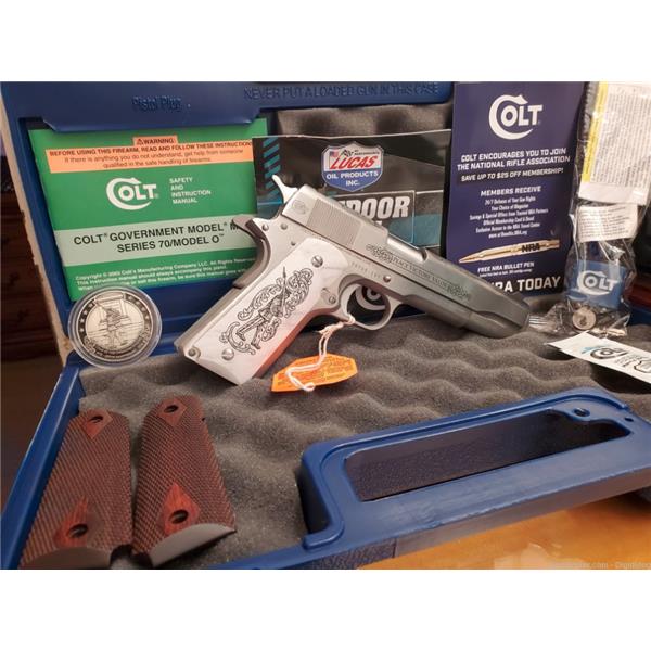 .45 ACP 1911 Special Combat Government NEW COLT 1911* TOMB OF UNKNOWN SOLDIER*45 5" BARREL 7RDS 1 500 098289112750 01911C-SS-TOTUS 5 inch " barrel