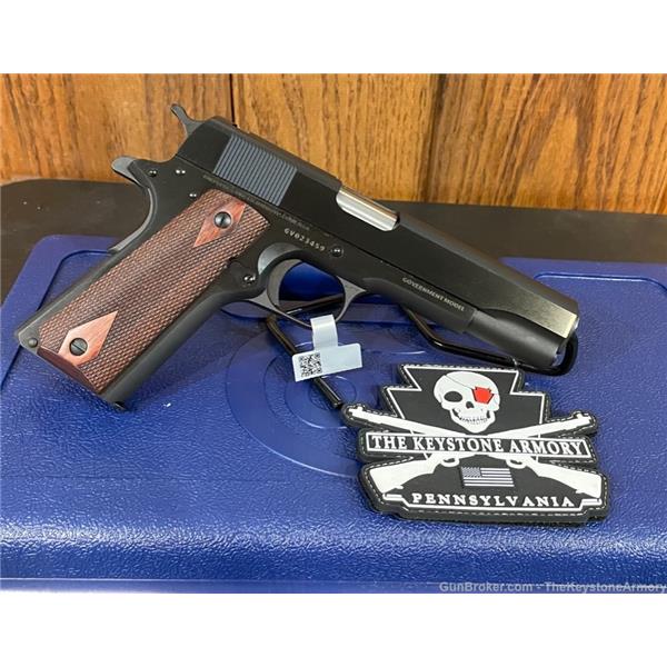 .45 ACP COLT 1911 GOVERNMENT SERIES 70 45 SEMI AUTO PISTOL NO ROLL MARKS NIB 098289112279 O1911CZ