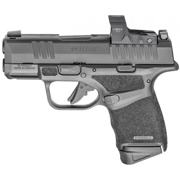 Hellcat 9MM OSP Springfield Armory, OSP, 9MM, 3" Barrel, 11+1 Round, Black Finish, Polymer Grip, Optic Ready 706397932831