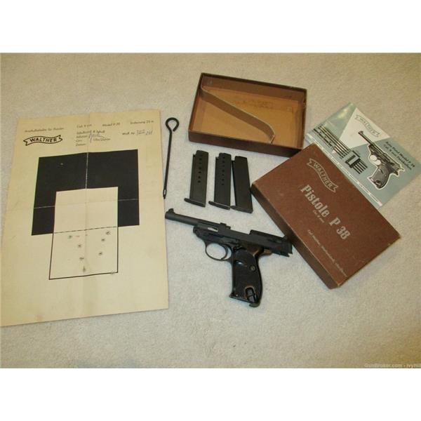 9mm Luger Walther Arms P38