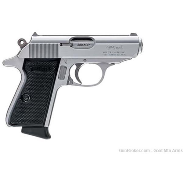 .380 ACP Walther Arms PPK Stainless NIB Unfired (Pre-Owned One Week) 3 inch " barrel