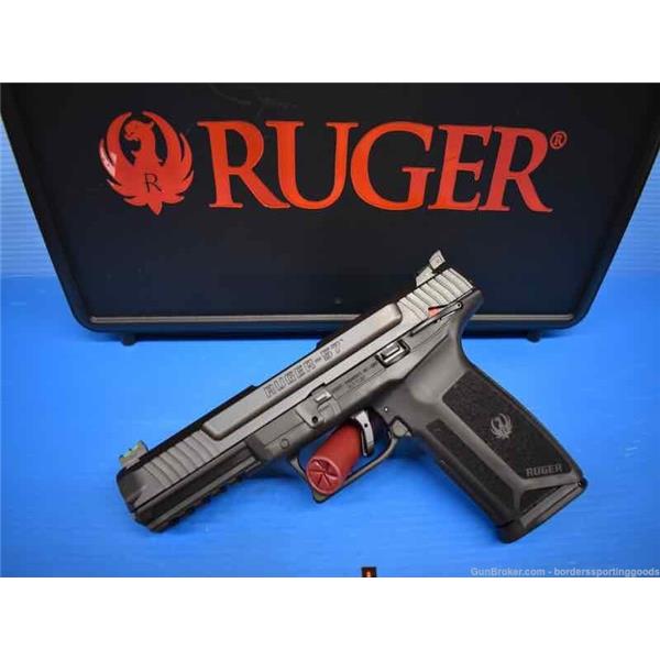 Ruger / Sturm, & Co. RUGER 57 5.7x28mm 4.94" barrel 20+1 w/case-(2) mags Mfg. #16401 4 inch "