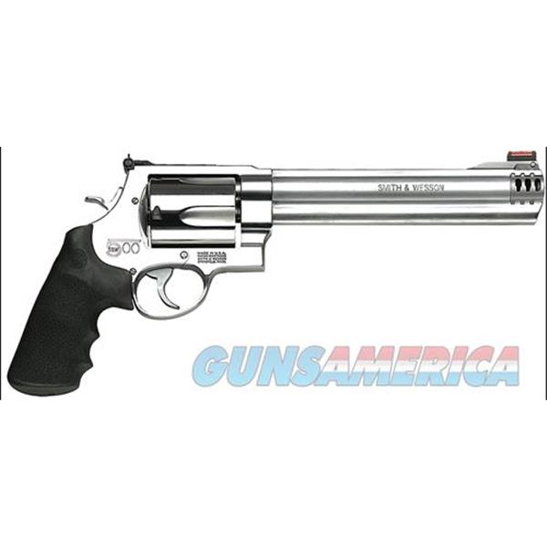 Smith & Wesson S&W 500 Stainless .500 8.38" 5 Rounds 163501 022188635010