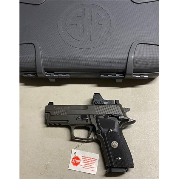 9mm Luger No RsRv Sig Sauer P229 Compact Legion RXP 3.9" Night ROMEO 1 Pro Optic 798681626625 229R9LEGIONSAORXP 3 inch " barrel 229R-9-LEGION-SAO-RXP