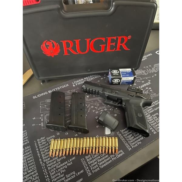 5.7X28mm Ruger-57 Ruger / Sturm, & Co. 57 with Vortex Venom red dot and 5.7x28 ammo 5 inch " barrel