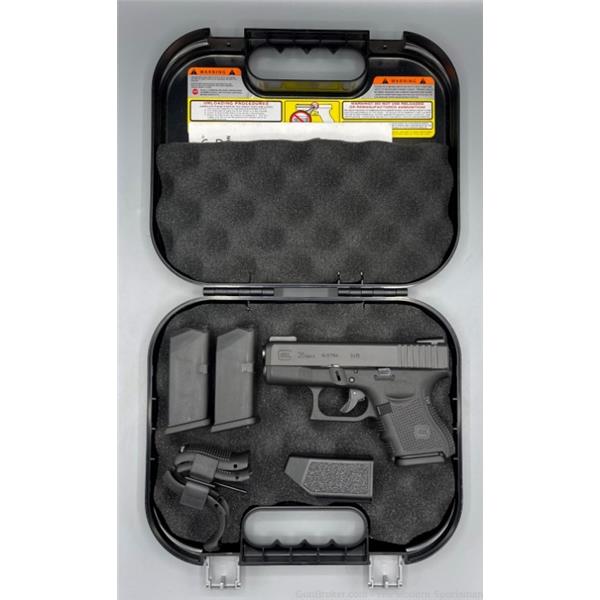 9mm Luger G26 GEN4 Glock 26 Gen4 SC Pistol G4 Sub Compact 10RD Used Fiber Optic Sights 764503612015 PG2640201