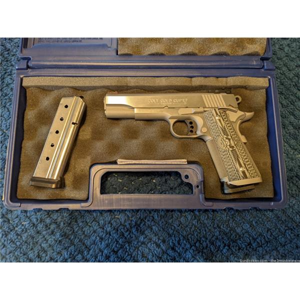 9mm Luger 1911 Gold Cup Trophy Colt gold cup trophy 9MM 5 inch " barrel