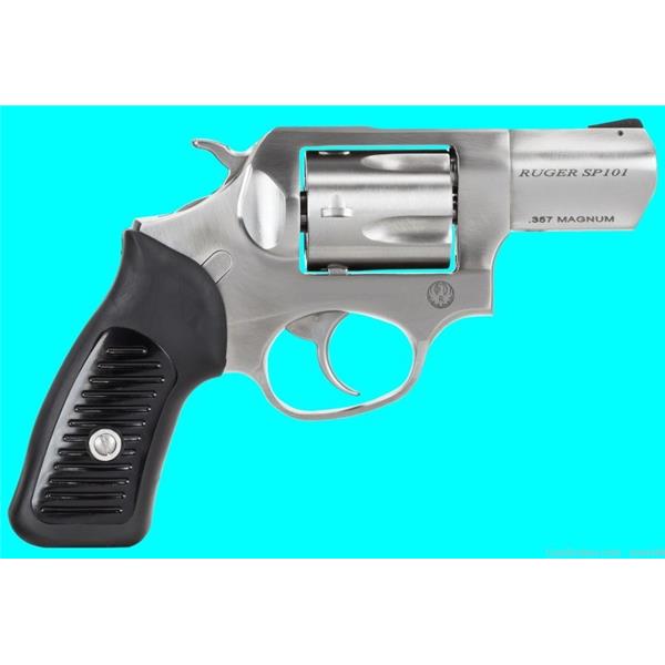 .357 Mag. Ruger / Sturm, & Co. SP101 357 Mag 2.25” Stainless 5 Rd Exposed Hammer CALIF LEGAL! #5718 736676057184 KSP-321X 2 inch " barrel