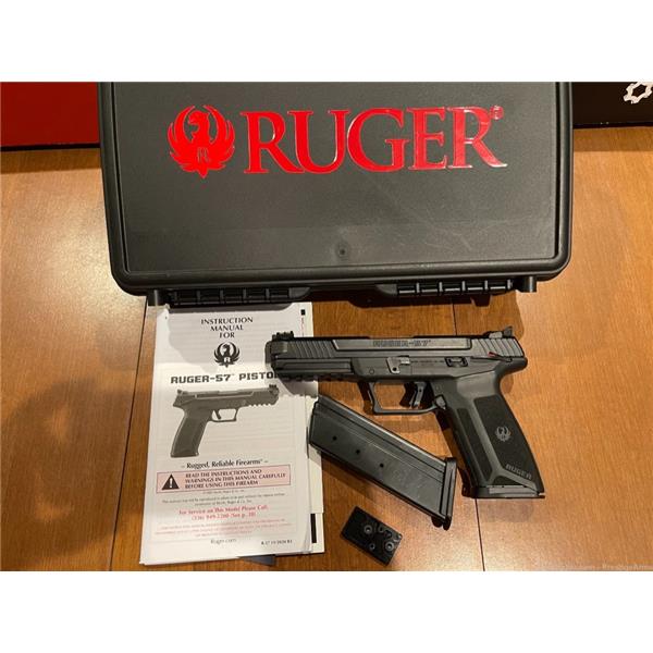 5.7X28mm Ruger / Sturm, & Co. Ruger-57 Pistol 5.7x28 FN 57 20 rounds Optic Mounting Plate 5 inch " barrel