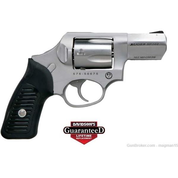 .357 Mag. Ruger / Sturm, & Co. SP101 357 Mag 2" Barrel Stainless Steel 5-Shot KSP321XL-C NEW RARE