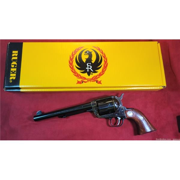 .44 Rem Magnum Ruger / Sturm, & Co. RUGER VAQUERO MFG 1994 44 MAGNUM 7.5" BLUED CASE COLORED NEW UNFIRED NR 7 inch " barrel