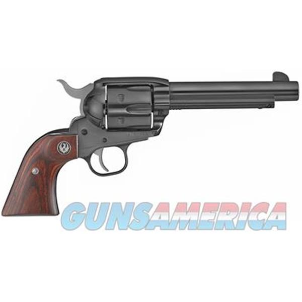 .357 All Ruger, #5106, Vaquero Blued, Single Action, Revolver, 357 Magnum, 5.5" Barrel, Alloy Steel, Blued Finish, Hardwood Grips, Blade Front and Integral Rear Sights, 6 Rounds