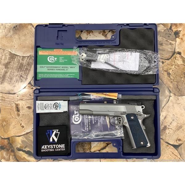 .45 ACP 1911 Gold Cup National Match COLT GOLD CUP LITE 45ACP 5" SS FOFS BOMAR REAR O5070GCL 1911A1 098289111883 5 inch " barrel
