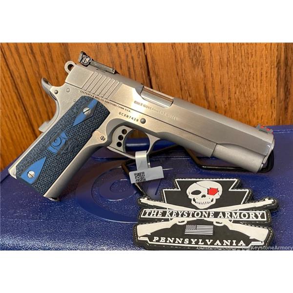 .45 ACP GOLD CUP LITE COLT TROPHY 45 SEMI AUTO PISTOL STAINLESS NO RESERVE 098289111883 O5070GCL