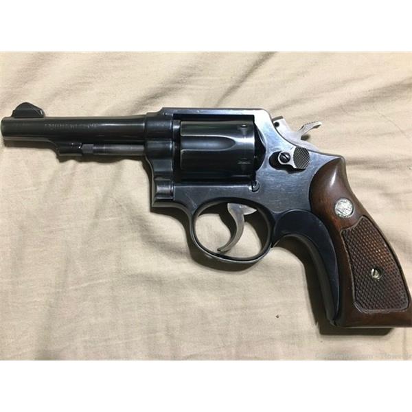 .38 Spl. Smith & Wesson / S&W Model 10-5 blued 6 shot revolver 4 inch " barrel