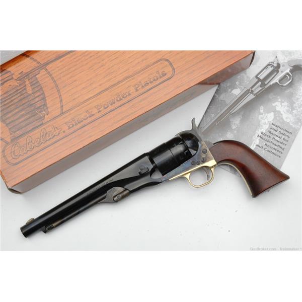 Pietta Cabela's 1860 Colt Army .44 Perc. NOS Unfired 2009 mfg. Italy NO RES