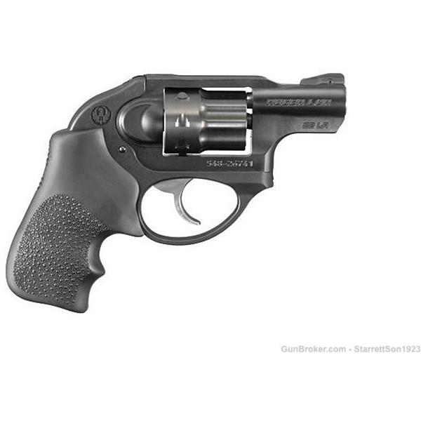 .22 LR Ruger / Sturm, & Co. NIB LCR .22LR 8 Shot Revolver BLK Hogue Grip #5410 Free Shipping 736676054107 2 inch " barrel