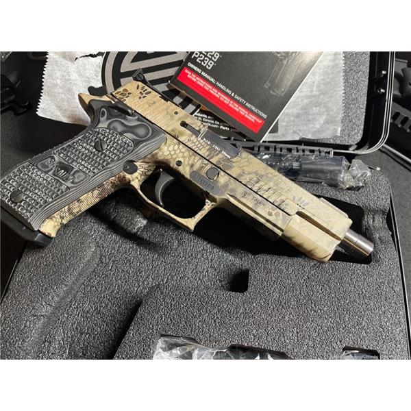 Sig Sauer P220 10mm Elite New in Box. Bar Sto 6 inch " barrel