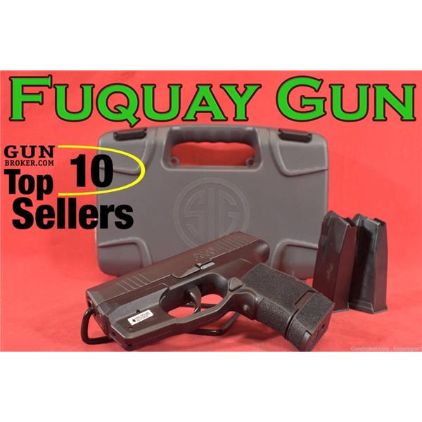 Sig Sauer P365 9MM Luger Night Sights 12+1 3" BBL Green Laser 365-9-BXR3 798681572762 T69330