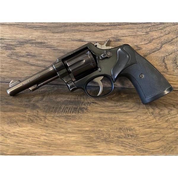.38 Spl. Smith & Wesson / S&W and Model 10 Pre Lock 4" Pinned Barrel 1961 4 inch " barrel