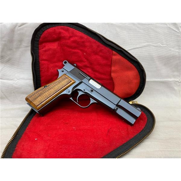 9mm Luger Hi-Power PRISTINE 1968 BELGIUM BROWNING HI POWER T SERIES 9MM NEW IN POUCH