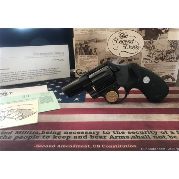 .38 Spl. COLT Detective Special RARE 38 Spcl DA/SA Royal Blue MINT 4th Series LNIB D1425 2 inch " barrel