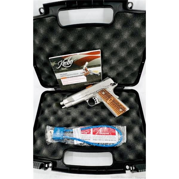 .45 ACP Kimber Stainless Raptor II 45acp beautiful 669278321813 5 inch " barrel