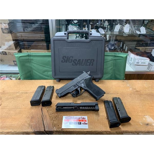 9mm Luger SIG SAUER P229 ELITE 9MM W/ COMPLETE 40S&W SLIDE VERY NICE NO CC FEE