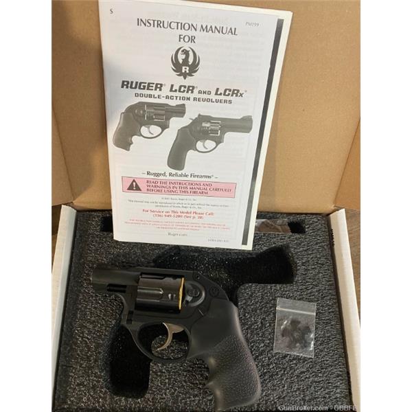 Ruger / Sturm, & Co. 5456 LCR 9mm Luger 5rd 1.87" Black PVD Cylinder 736676054565 2 inch " barrel