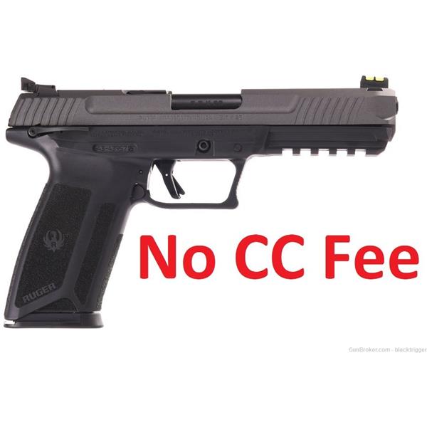 Ruger / Sturm, & Co. 16413 Ruger-57 5.7x28mm 4.94" 20+1 Tungsten Cerakote Slide Black Grip 736676164134 5 inch " barrel