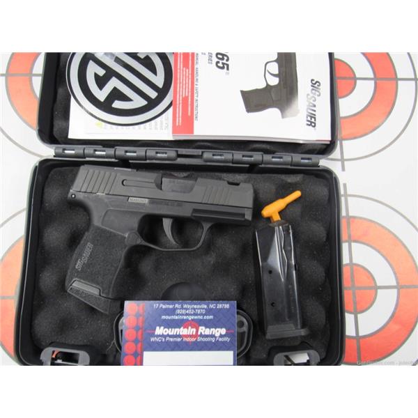 9mm Luger P365 SAS Sig Sauer365 -9-SAS-C Very lightly Used In Box No cc fees 3 inch " barrel