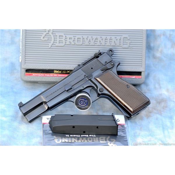 9mm Luger Hi-Power SCARCE Belgium FN Browning Hi Power Capitan 4 inch " barrel