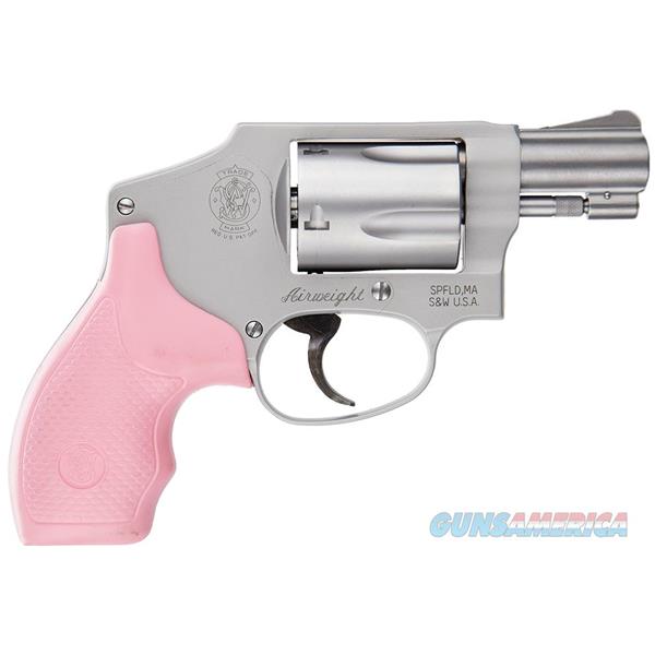 .38 Special SMITH & WESSON INC Smith Wesson 642 Airweight 38 S&W +P 5-Round 1.88" Stainless, Pink Grips, NEW (150466)