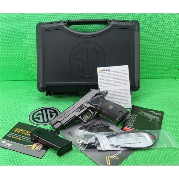 9mm Luger Sig Sauer P226 LEGION Night Sights GRAY FINISH SAO IN THE BOX BORN 2020