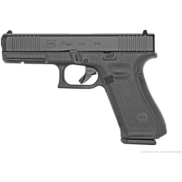 9mm Luger G17 GEN5 GLOCK 17 GEN 5 in With 4.49" BARREL� NIB! UA175S203 764503037412