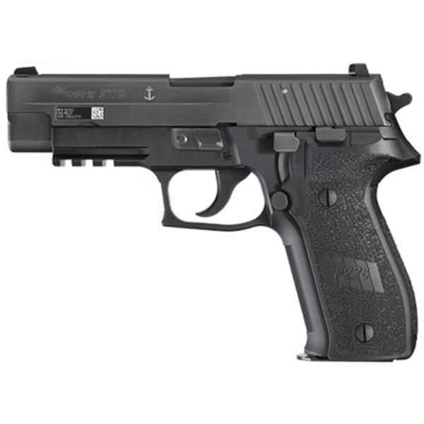 CA - COMPLIANT P226 Sig Sauer 226R9NSWGCA Navy *CA Comp* 9mm 4.4" 10+1 Blk Poly w/Anchor 798681437313